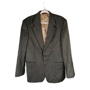 Men's Vintage Oscar De La Renta 100% Wool Blazer Size 40R/32W
